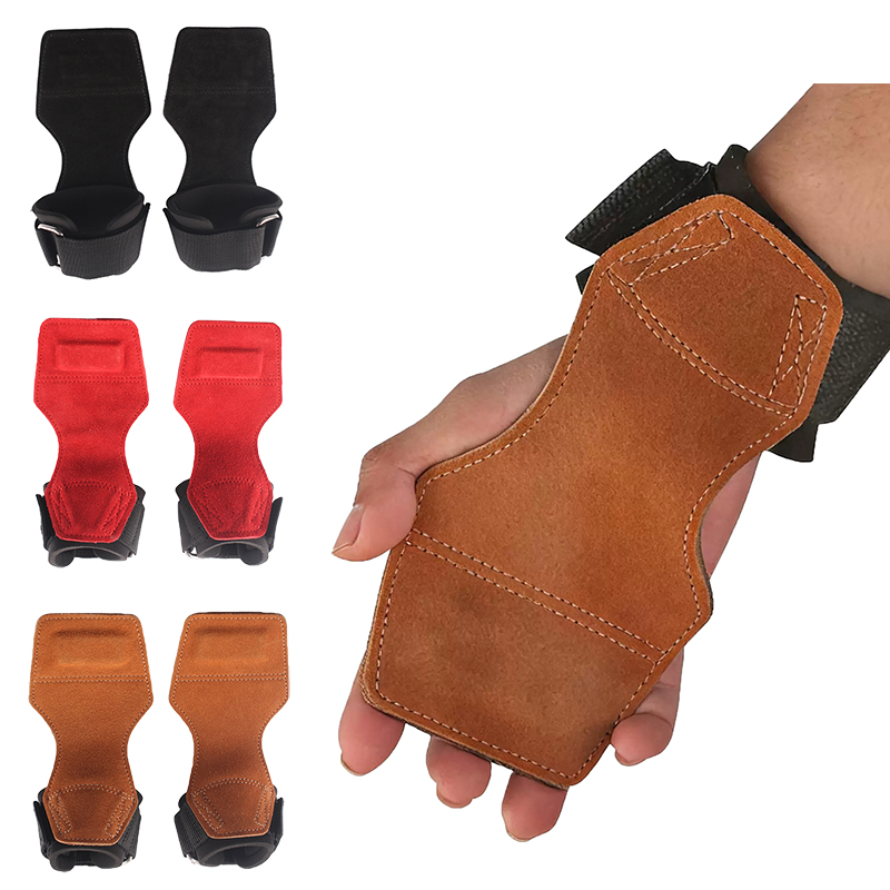 Crossfit Lifting Gear - Gants de musculation en cuir épais,