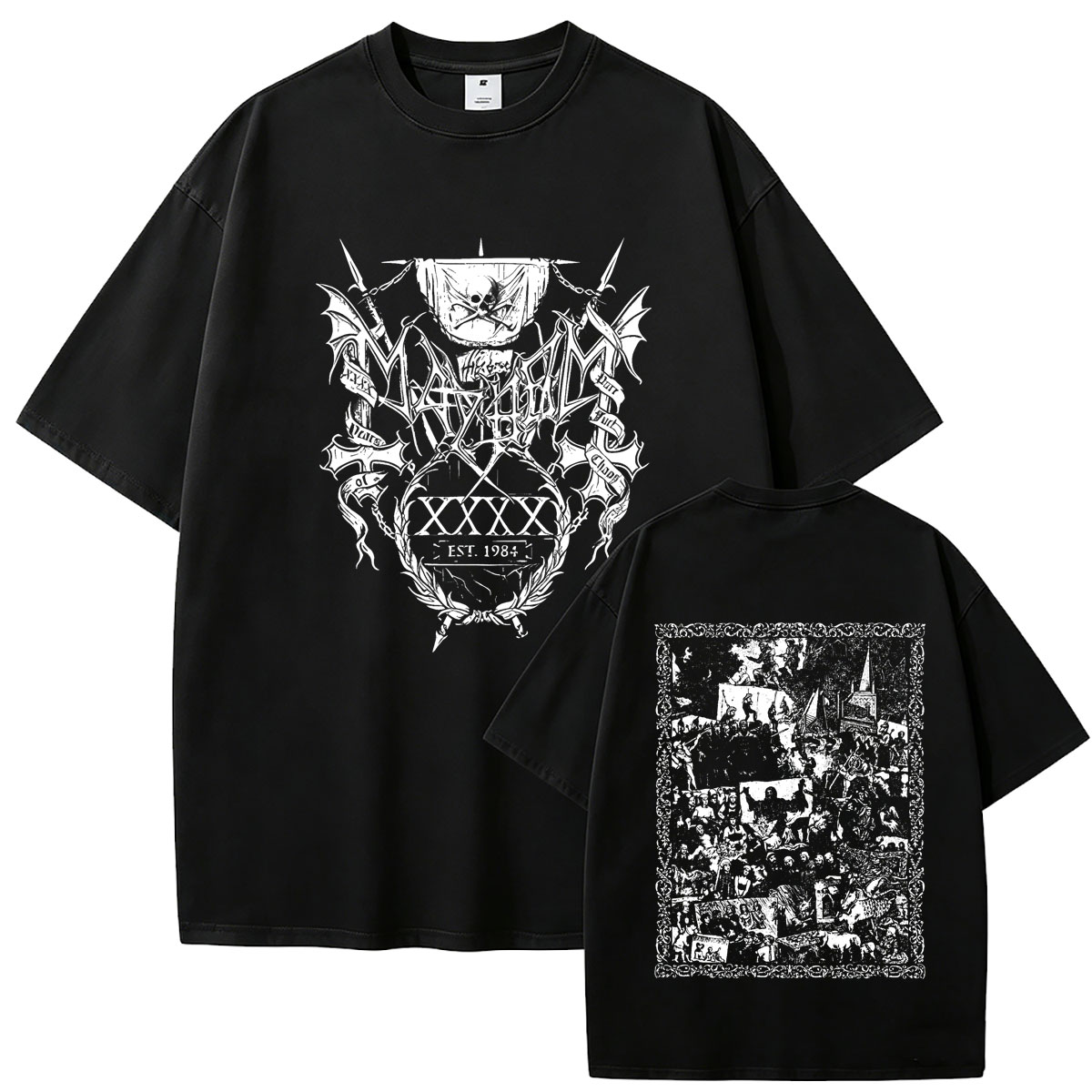 Crossfit Mayhem - T-shirt graphique pour hommes « Mayhem