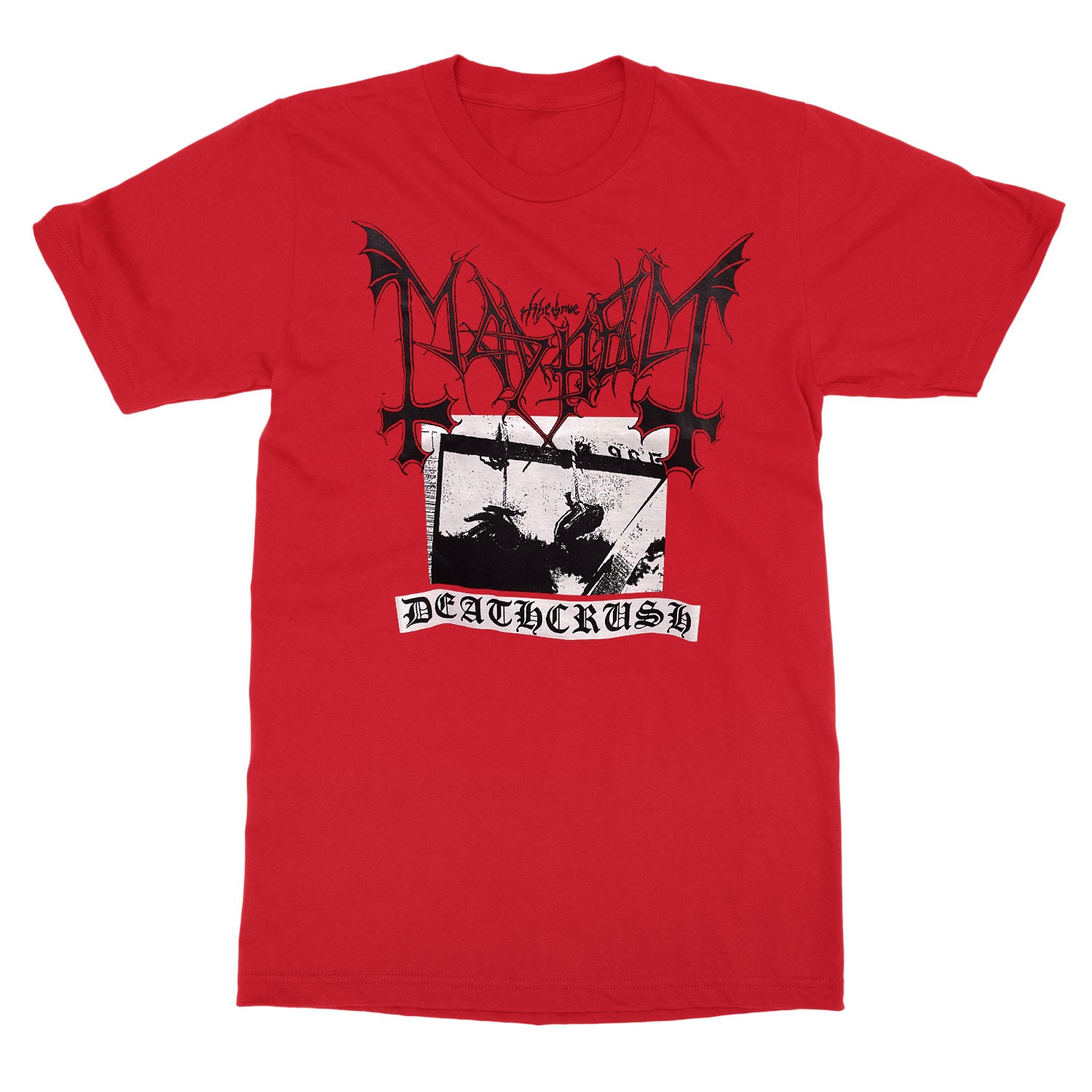 Crossfit Mayhem - Mayhem Deathcrush Band T-Shirt 100% coton,
