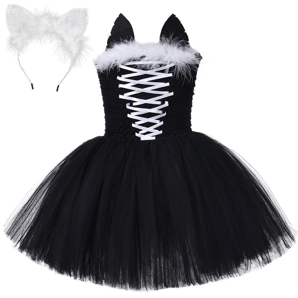 Robe tutu chat noir pour fille - Crossfit Outfit avis et prix