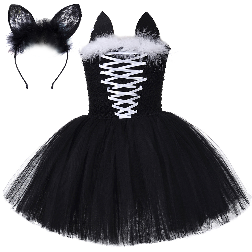 Robe tutu chat noir pour fille - Crossfit Outfit avis et prix