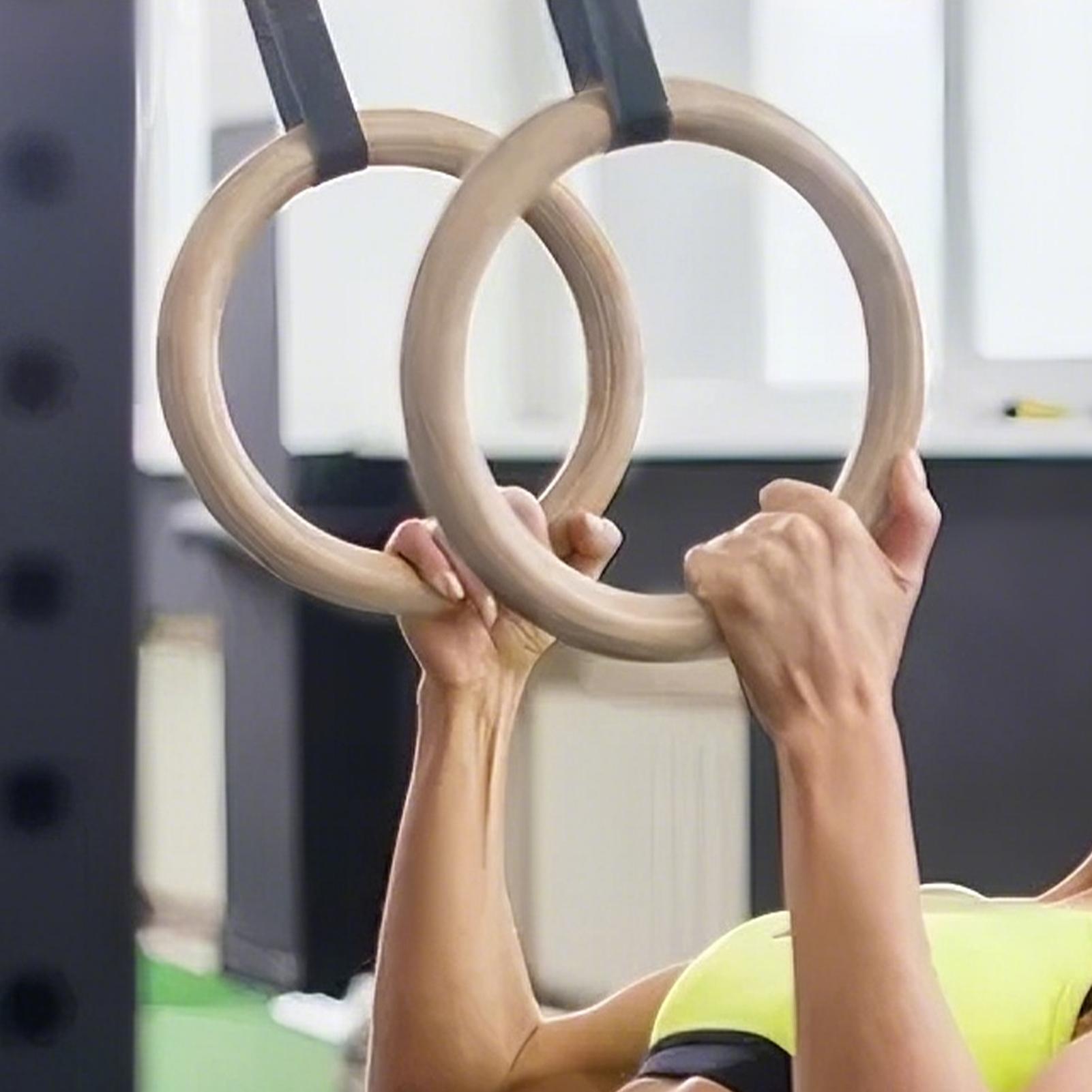 Anneaux de gymnastique portabl - Gymnastic Ring Wood avis et prix