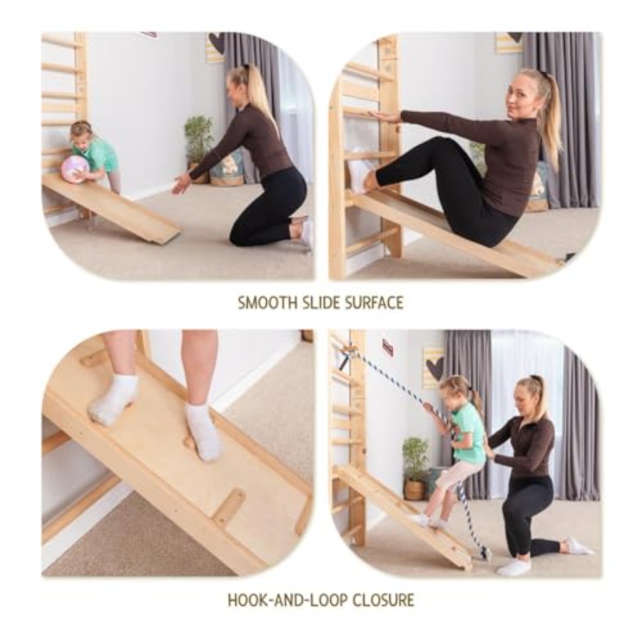 Barres murales d'escalade suéd - Gymnastic Ring Wood avis et prix