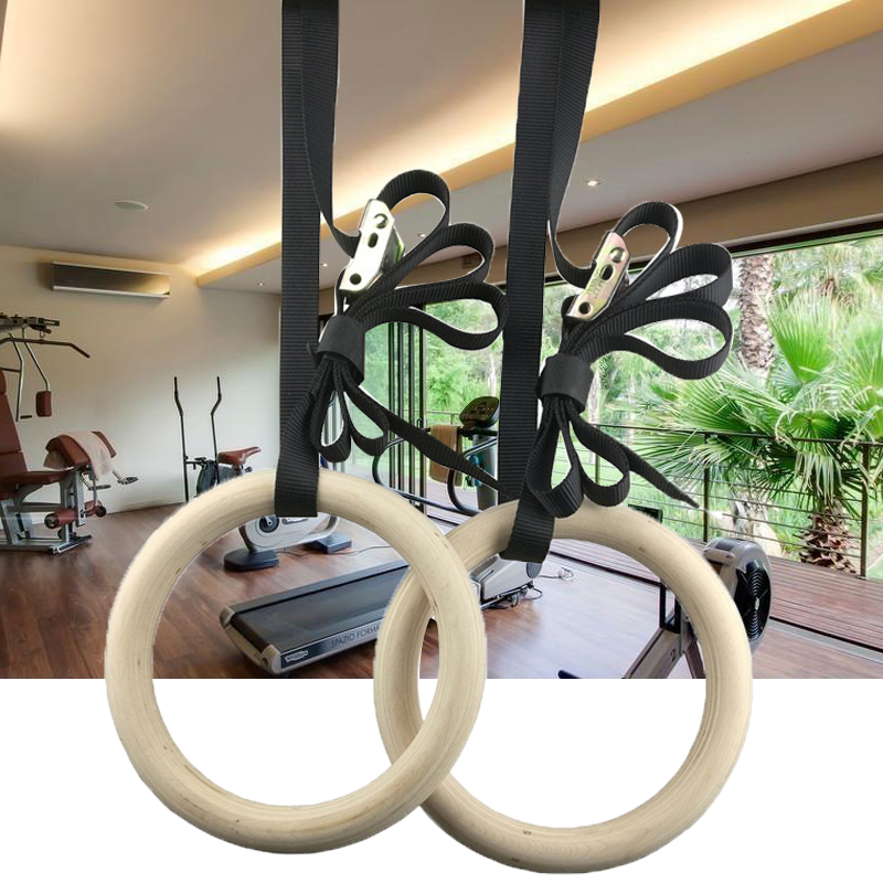 Anneaux de gymnastique de Fitn - Gymnastic Ring Wood avis et prix