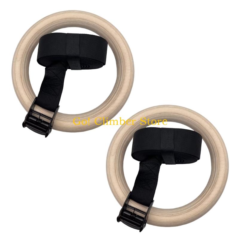 Q84C anneaux gymnastique en bo - Gymnastic Ring Wood avis et prix
