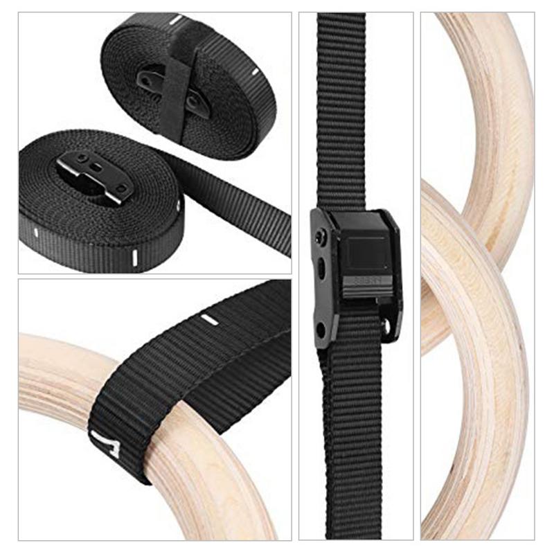 Anneau de gymnastique côtelé e - Gymnastic Ring Wood avis et prix