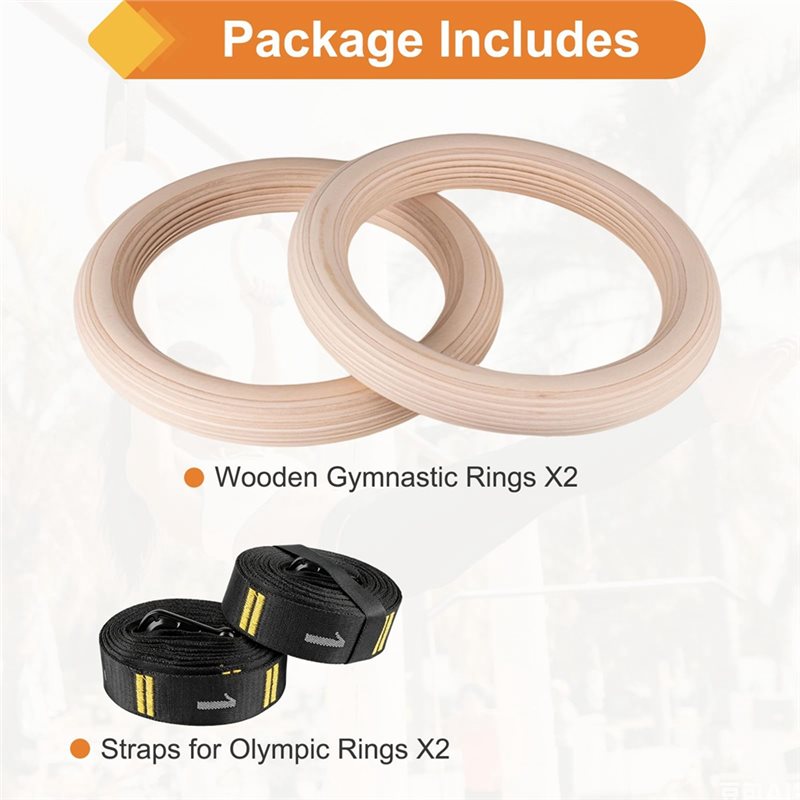 Anneaux de gymnastique numérot - Gymnastic Ring Wood avis et prix