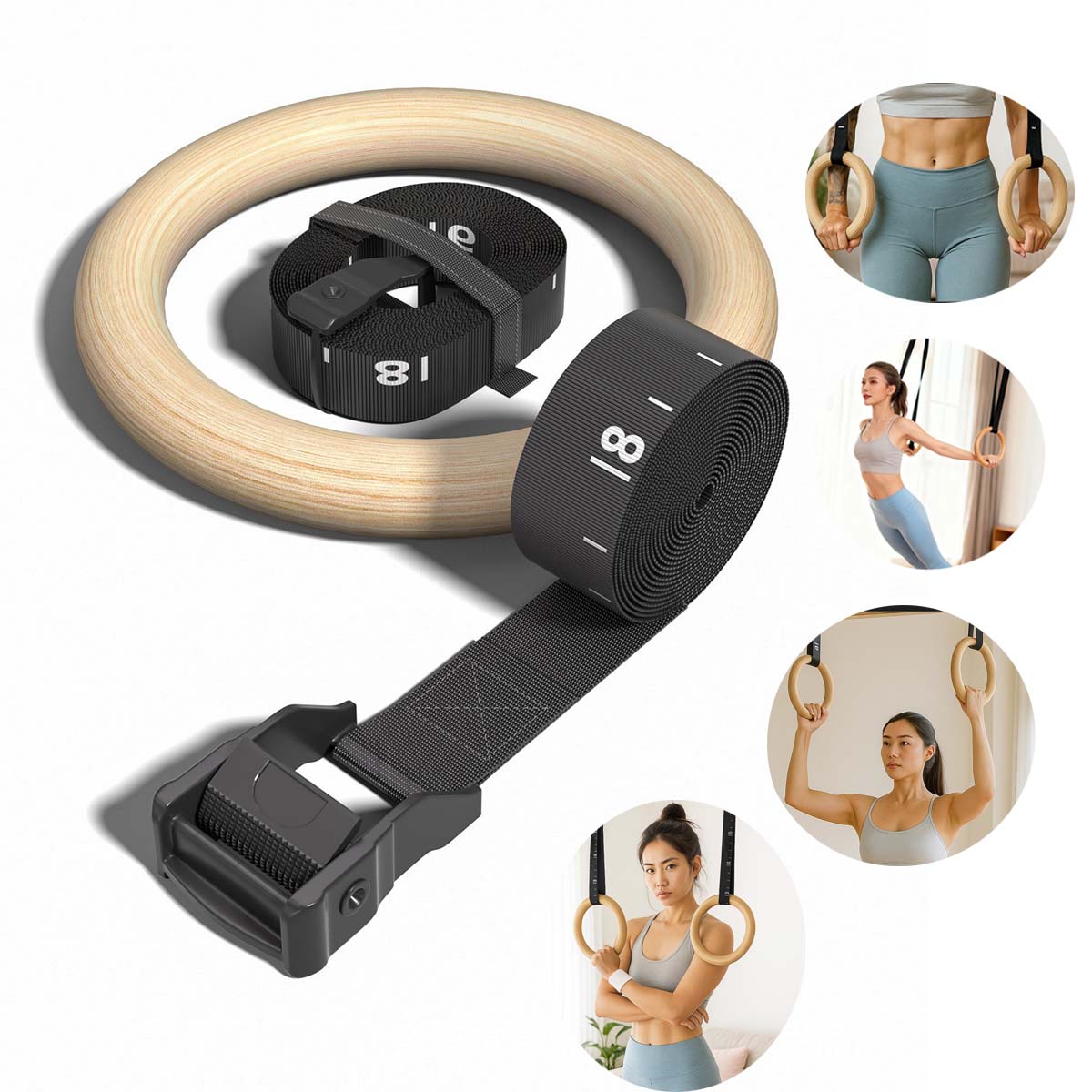 Anneaux de gymnastique en bois - Gymnastic Ring Wood avis et prix